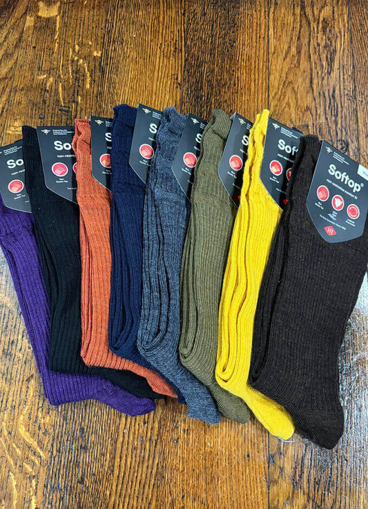 Softop Wool Socks | Various Colours