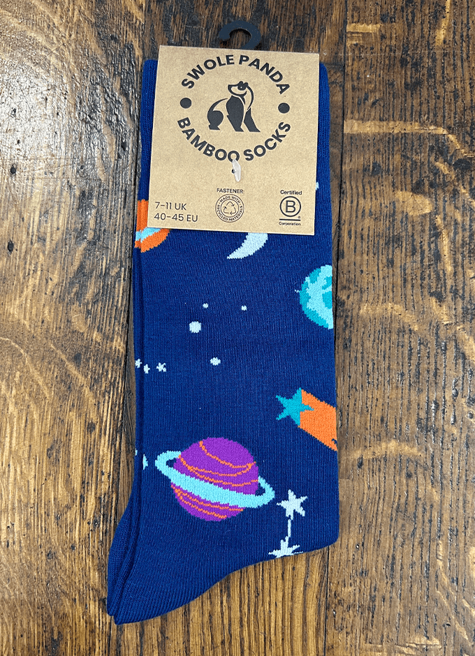 Swole Panda| Outer Space Socks