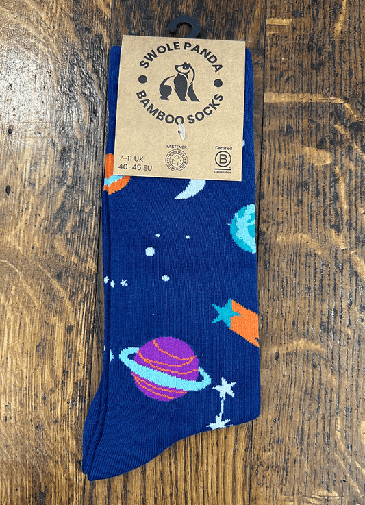 Swole Panda| Outer Space Socks