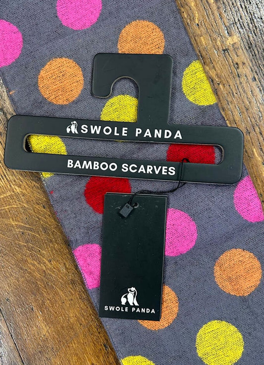 Swole Panda Bamboo Scarf | Spots