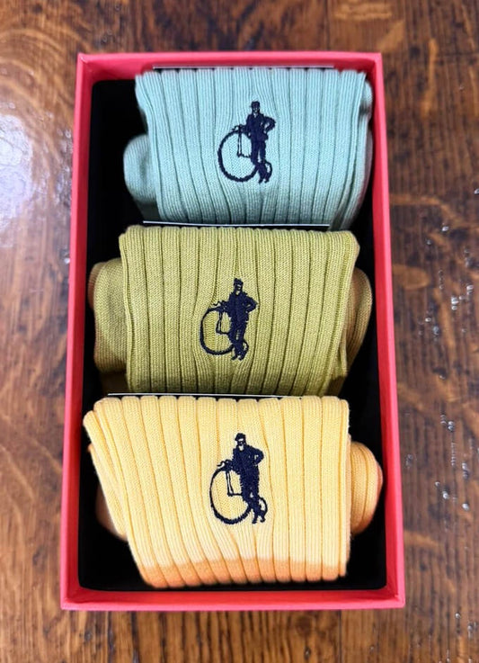 London Sock Co. | Spring Greens