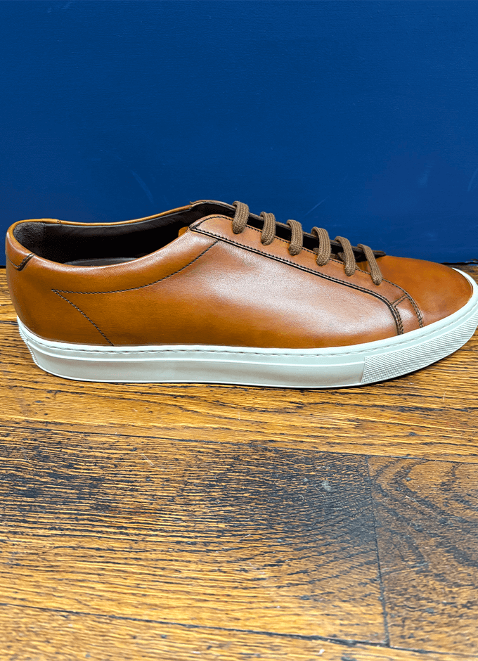 Sprint Sneaker | Deep Chestnut Calf Leather