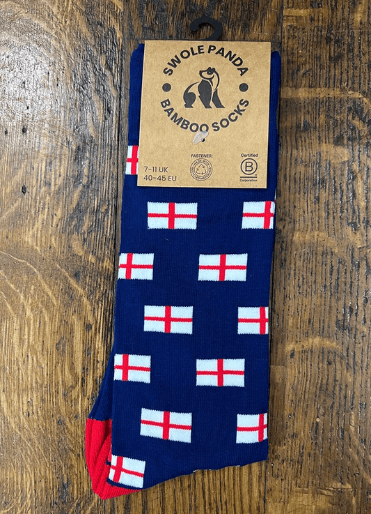 Swole Panda | St. Georges Flag Bamboo Socks
