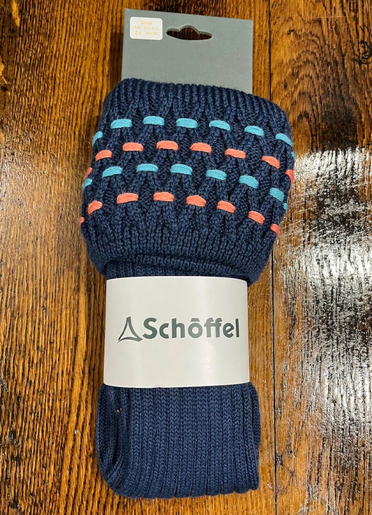 Ladies Stitch Sock | Slate Blue