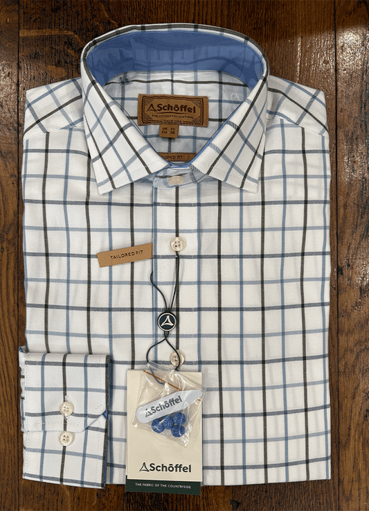 Baconsthorpe Tailored Shirt | Mountain Blue