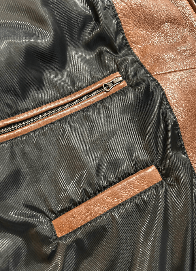 Stonecroft | Leather Jacket | Tan