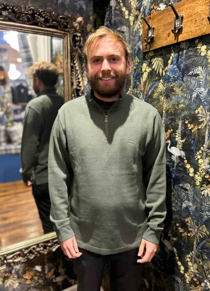 Alton Avenue Sweat | Army Green