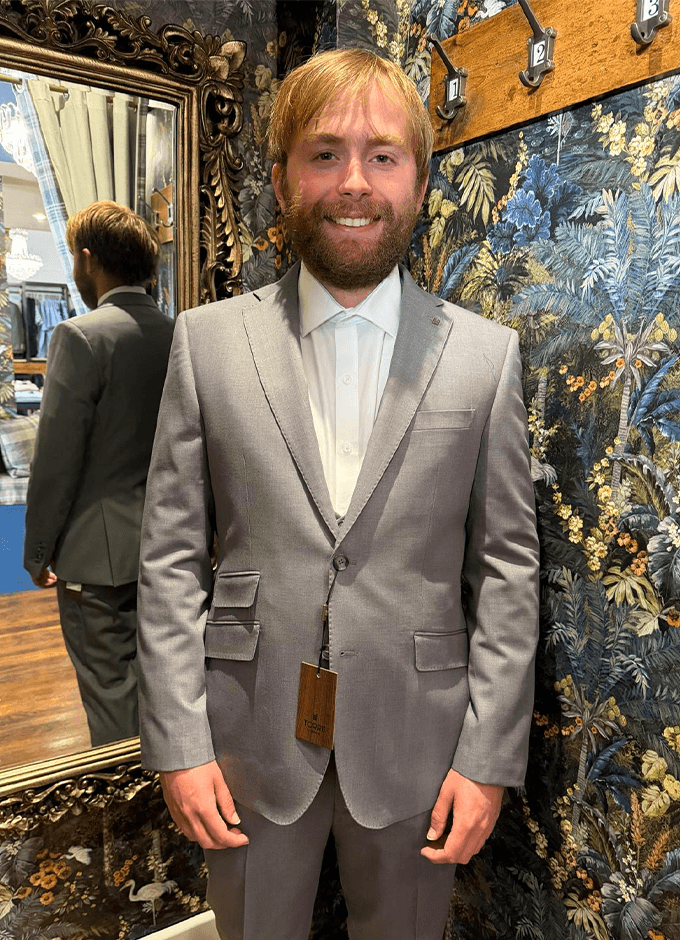 Summer Suit Jacket | Mid Grey