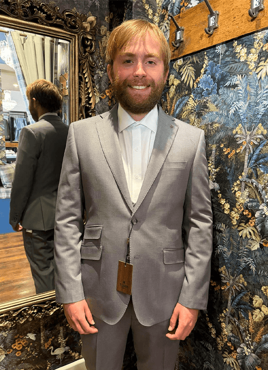 Summer Suit Jacket | Mid Grey
