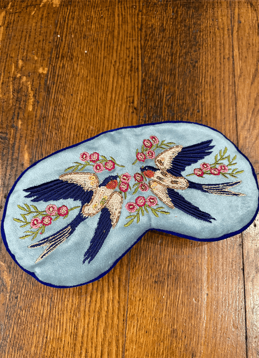Lavender Eye Masks | Swooping Swallows