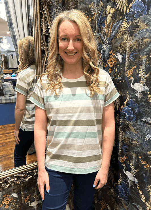 Lyndale T-Shirt | Spearmint Multi