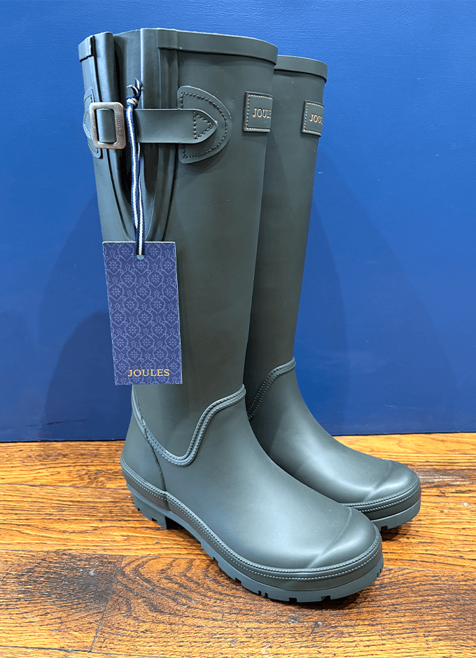 Houghton Adjustable Tall Wellies | Green