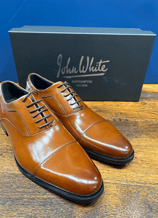 Guildhall Capped Oxfords | Tan