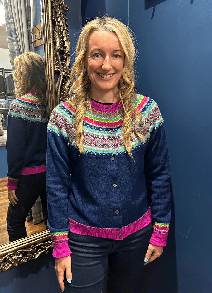 Alpine Short Cardigan | Tango