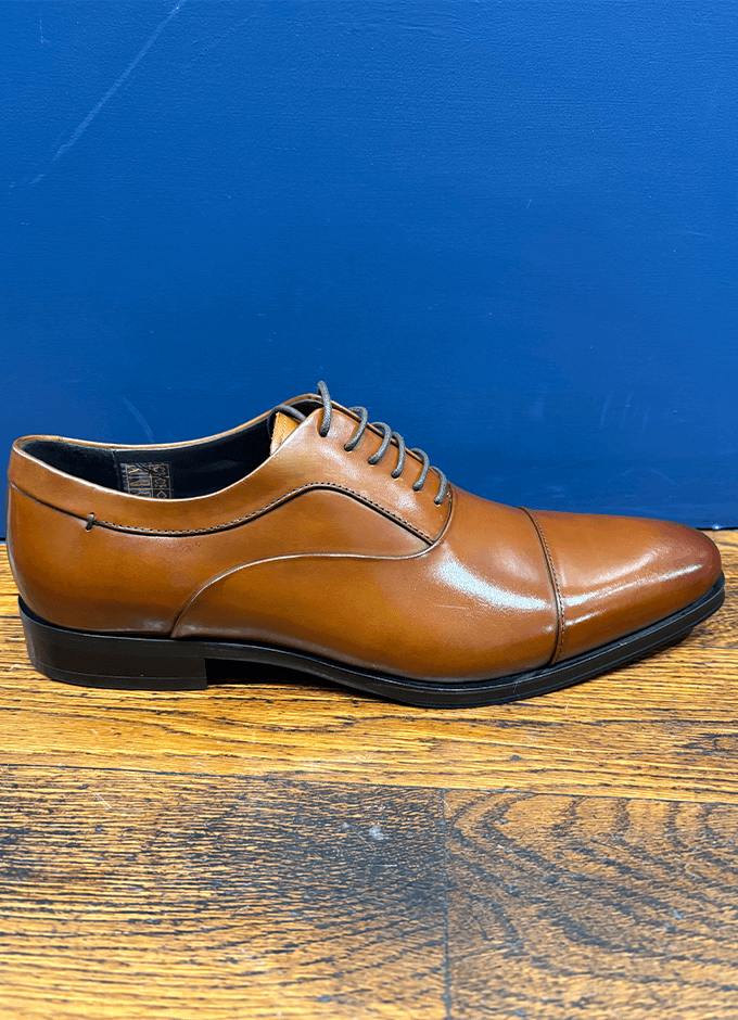 Guildhall Capped Oxfords | Tan
