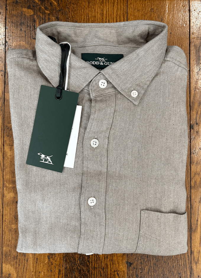 Barrhill LS Shirt | Taupe
