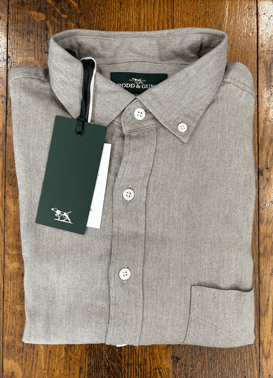 Barrhill LS Shirt | Taupe