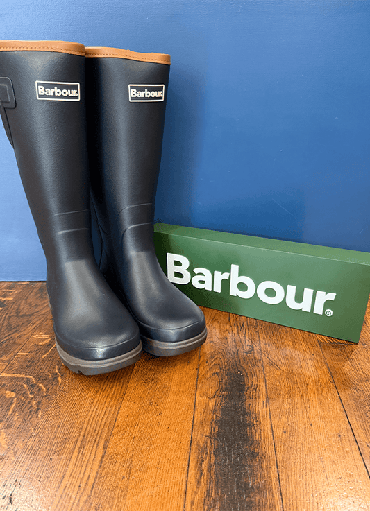 Tempest Tall Wellington Boot | Navy/Black