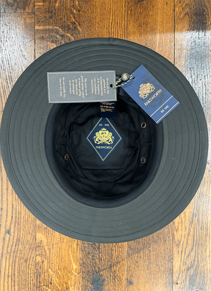 Wax Traveller Hat | Olive