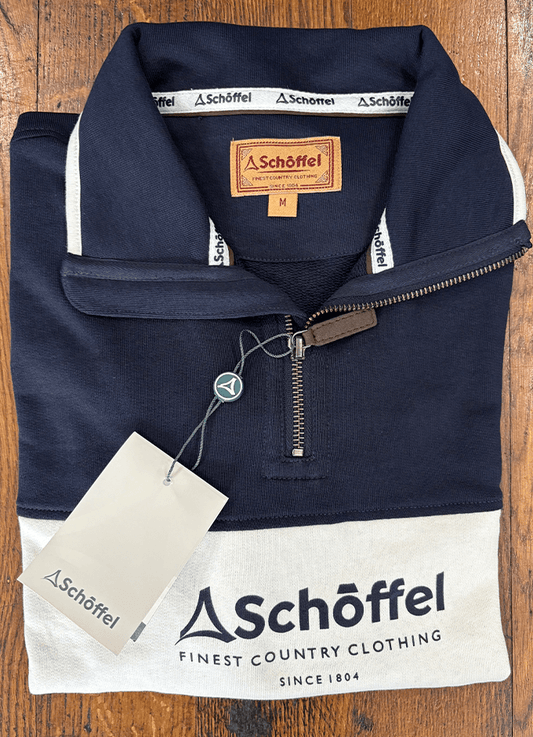 Trencrom Quarter Zip | Navy/Stone