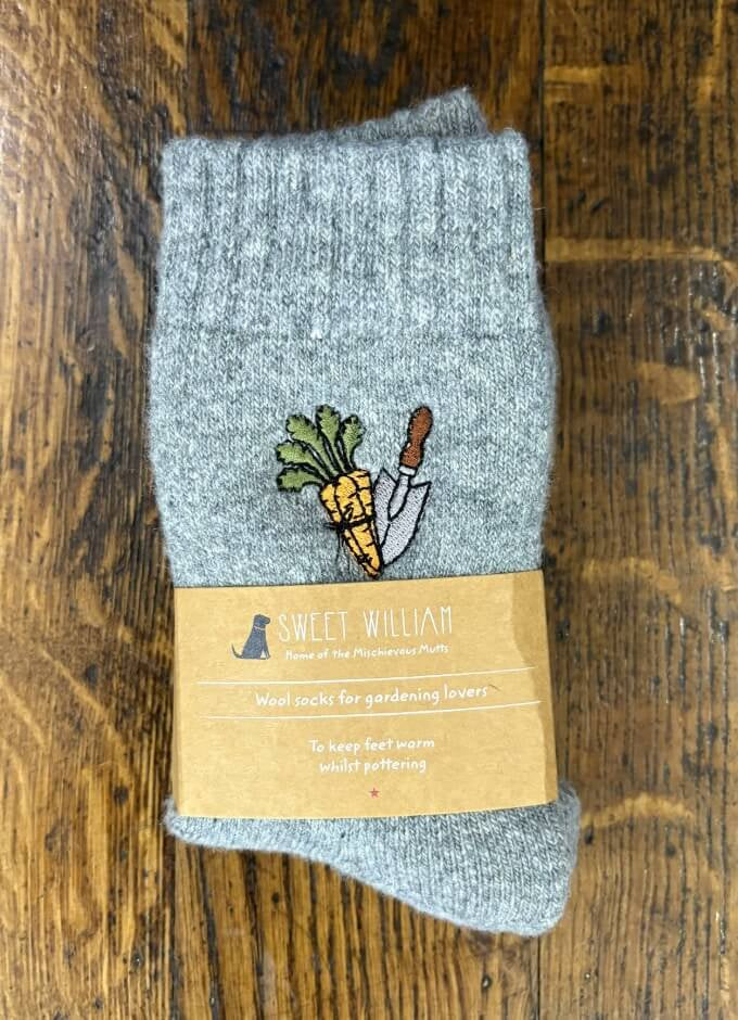 Sweet William | Gardening Socks | Carrots & Trowels