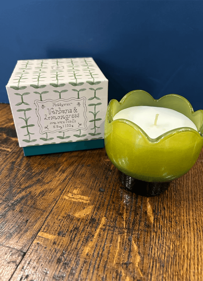Tulip Verbena & Lemongrass | Soy Wax Candle 5.5oz / 155g