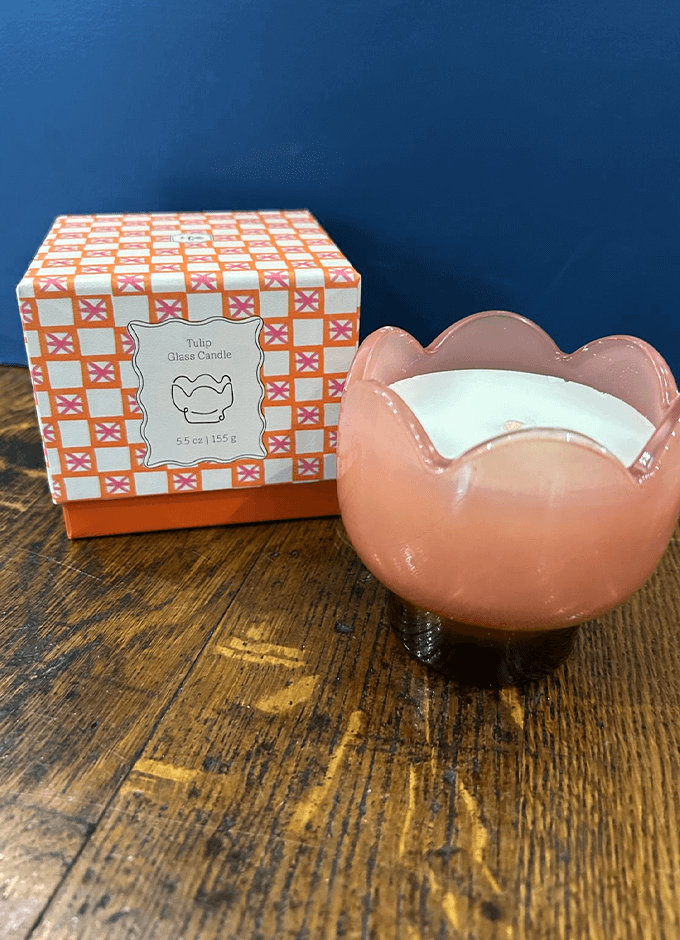 Tulip Cactus Flower | Soy Wax Candle 5.5oz / 155g