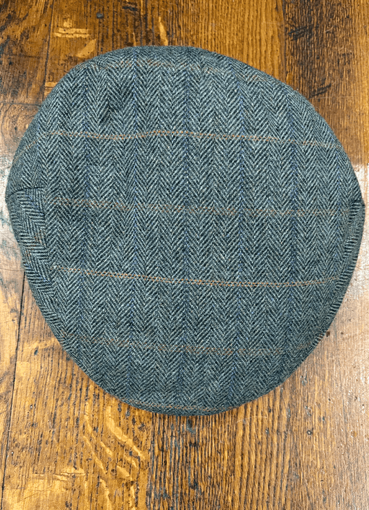 Donegal Tweed Flat Cap | Moss Green