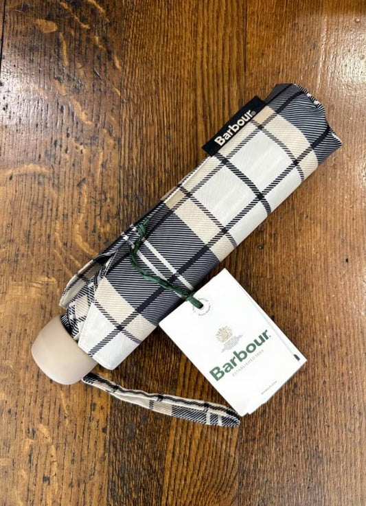 Portree Tartan Umbrella | Light Birchwood