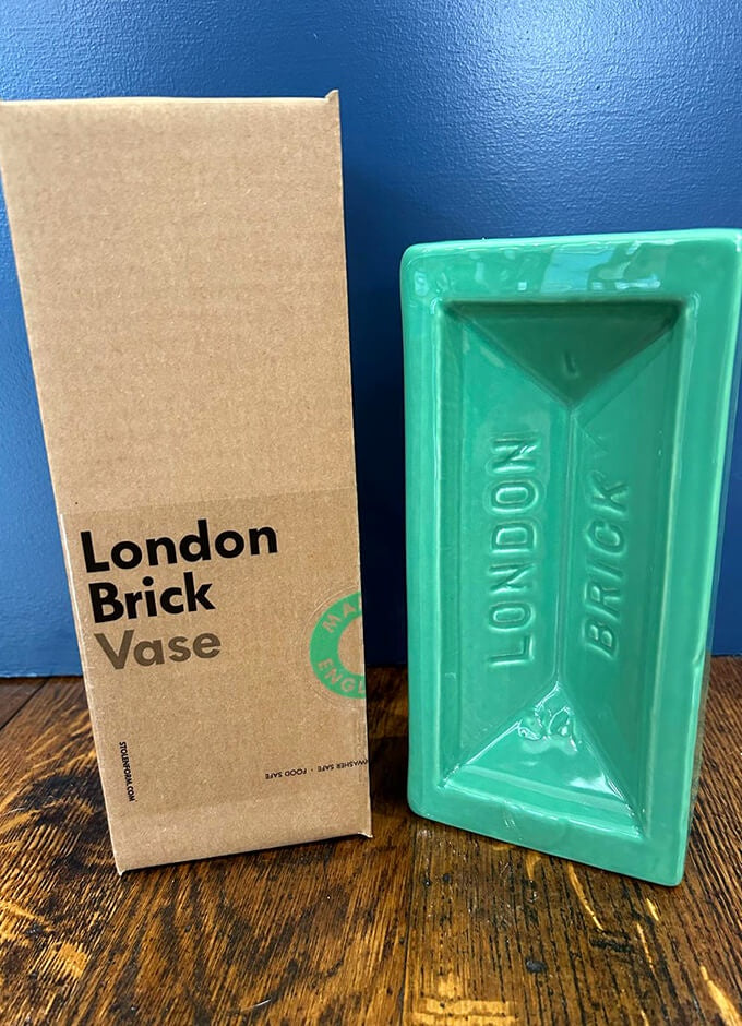 London Brick Vase | Green