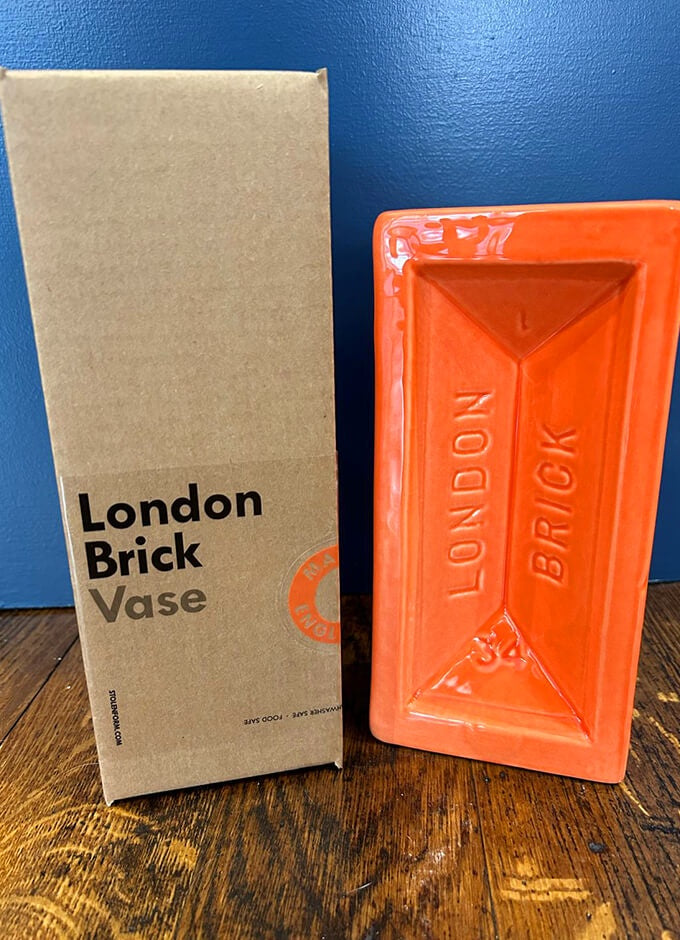 London Brick Vase | Orange