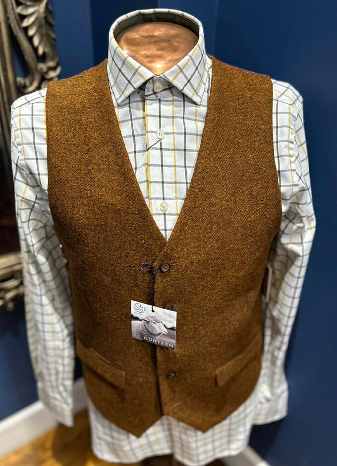 Tweed Waistcoat Ross | Spice