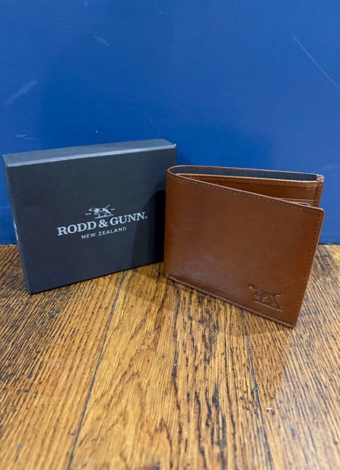 Wakefield Bi-Fold Wallet | Cognac