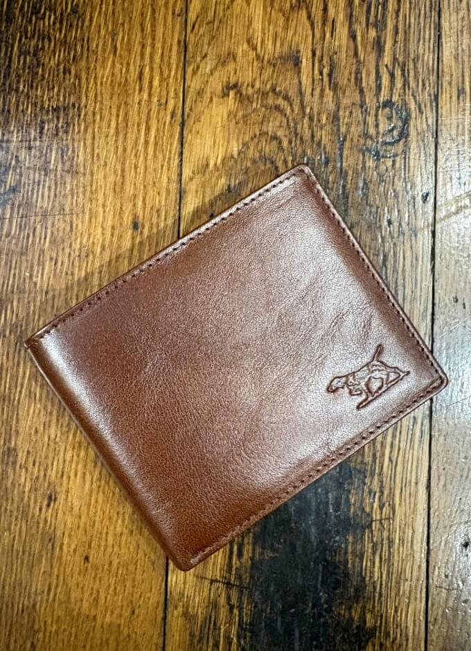 Wakefield Bi-Fold Wallet | Cognac