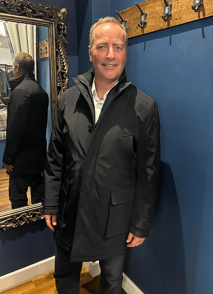 Walker Overcoat | Black