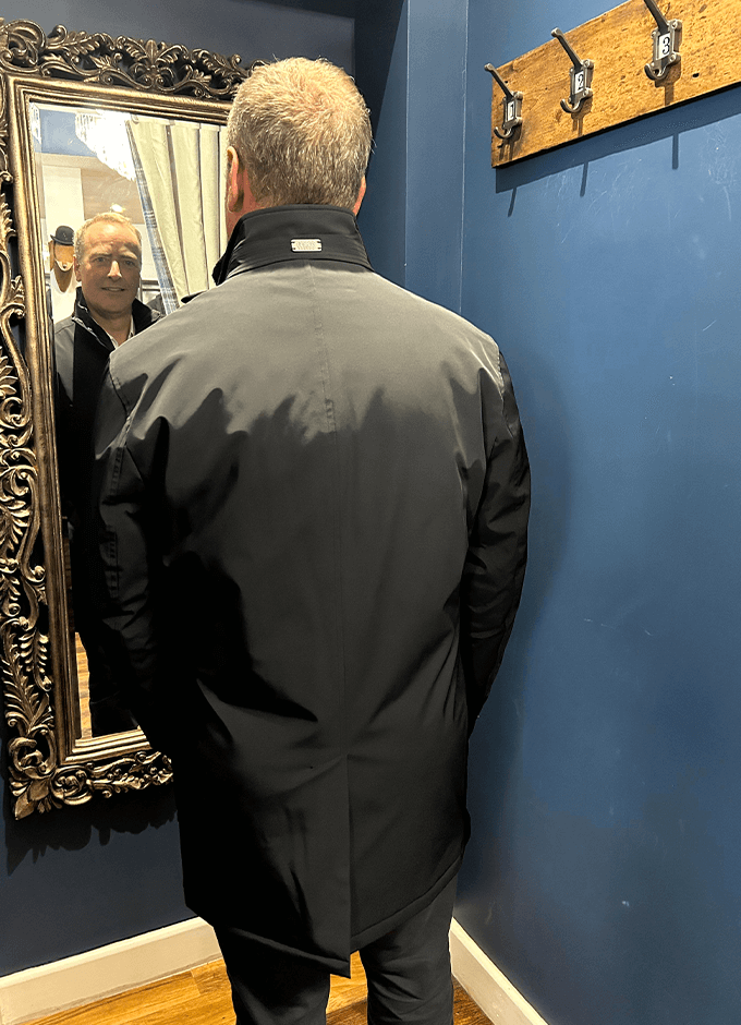 Walker Overcoat | Black