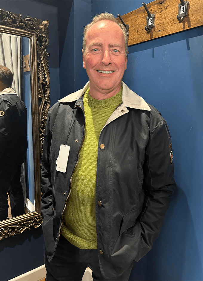 Warwick Wax Jacket | Blue