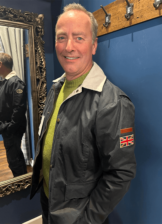 Warwick Wax Jacket | Blue