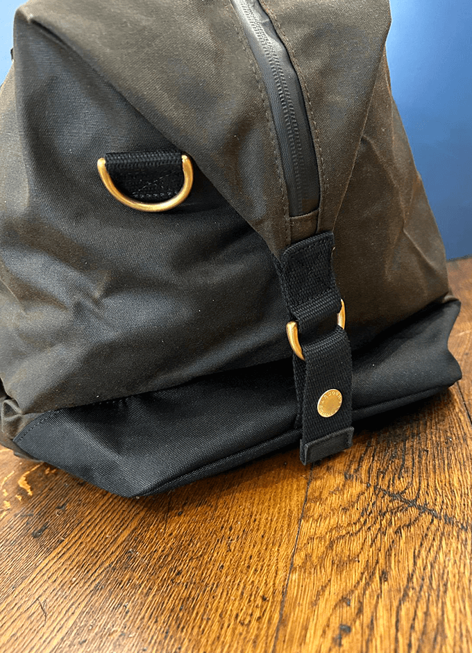 Field Waxed Holdall | Olive