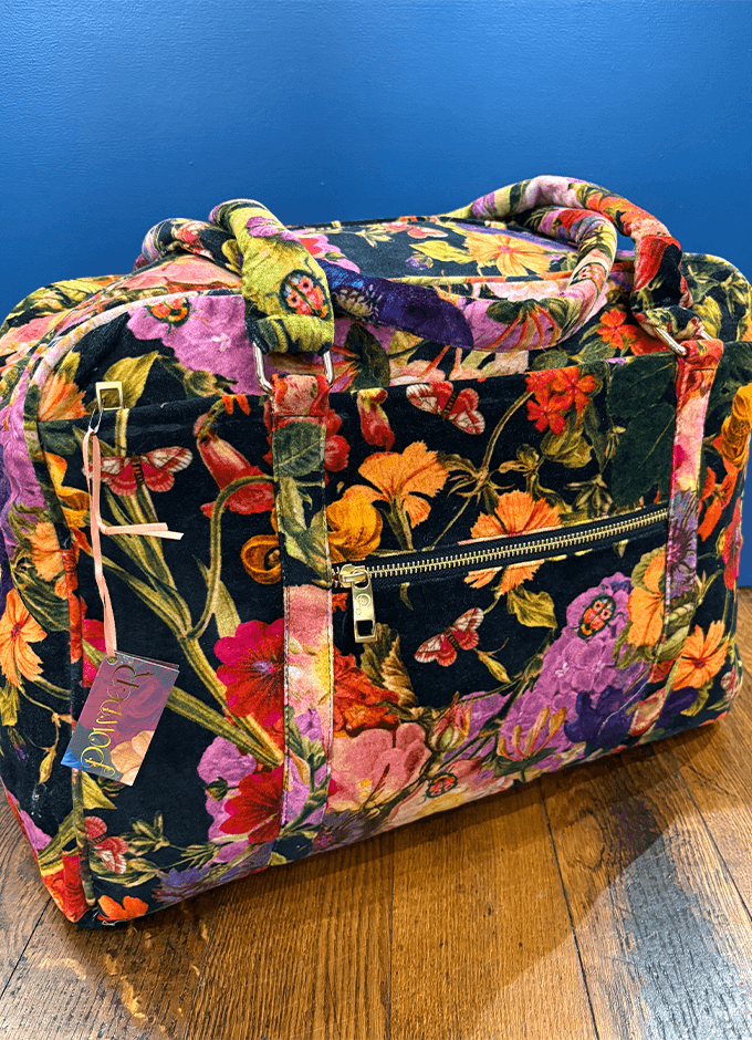 Luxe Weekender Bags | Midnight Posy