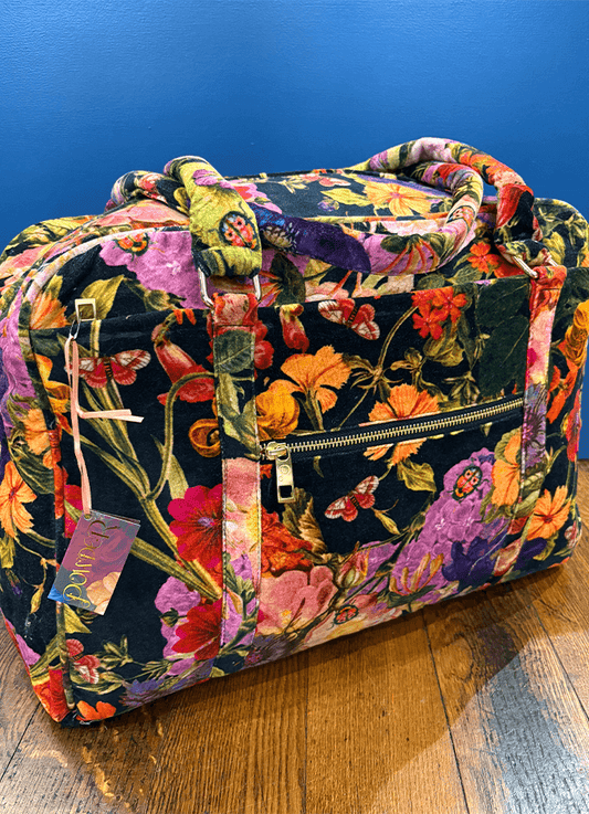 Luxe Weekender Bags | Midnight Posy