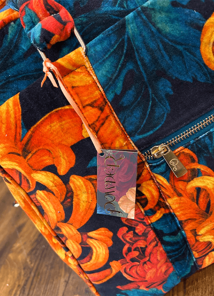 Luxury Weekend Bag | Chrysanthemum