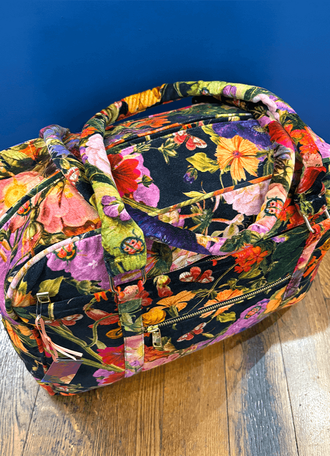 Luxe Weekender Bags | Midnight Posy