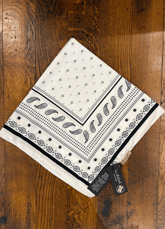 Small Paisley Scarf | Off White