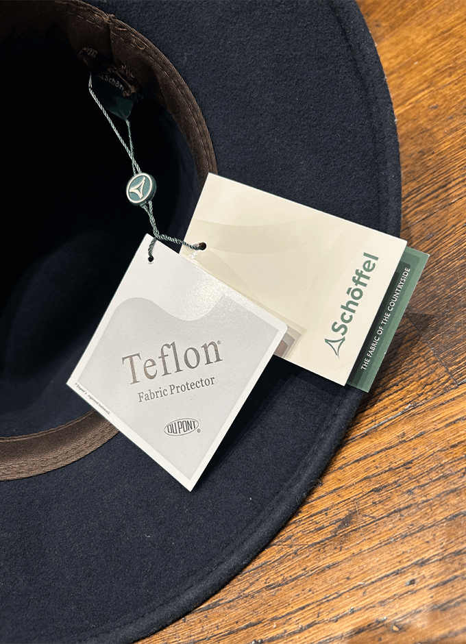 Willow Fedora | Navy