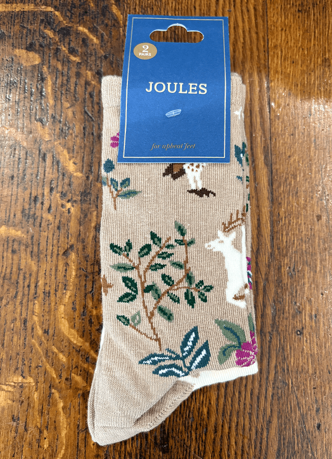 Socks 2 Pack | Woodland| Tan