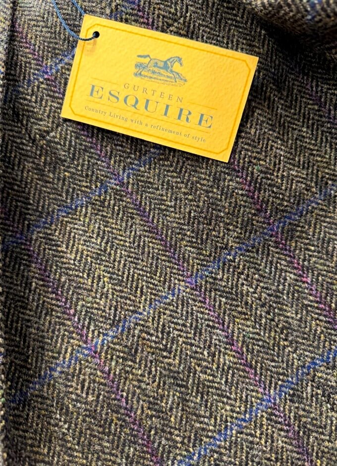 Woodstock Herringbone Tweed Jacket