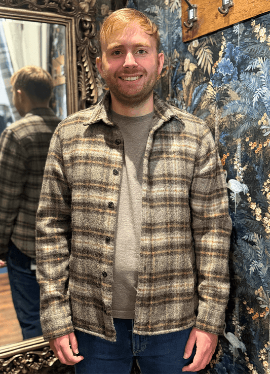 Wool Overshirt | Check