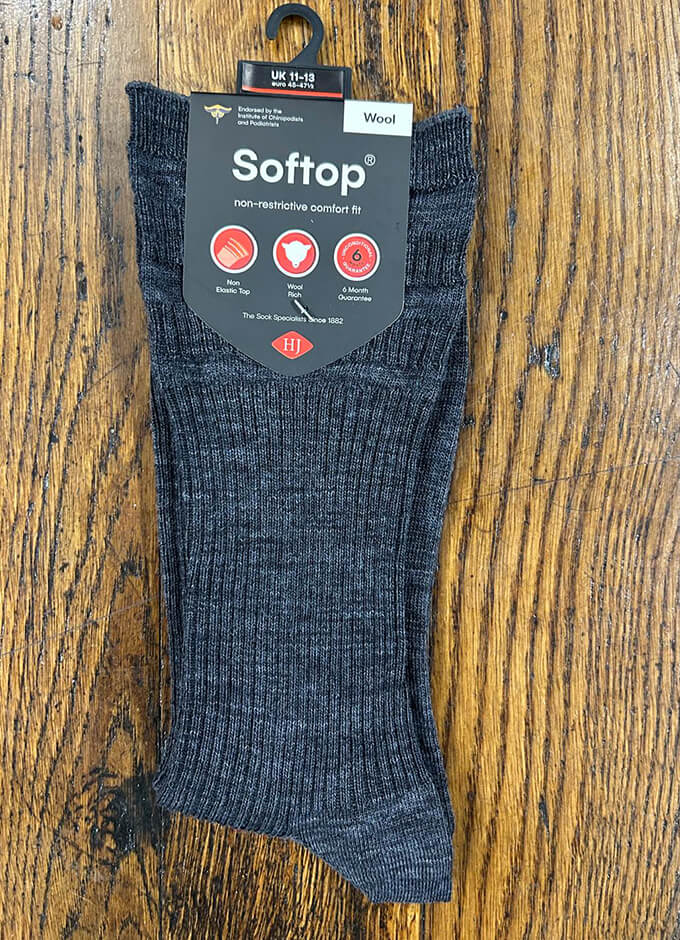 Softop Wool Socks | Various Colours