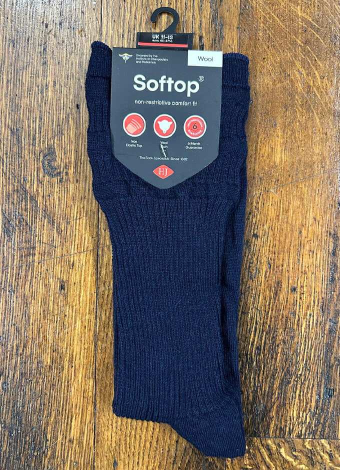 Softop Wool Socks | Various Colours